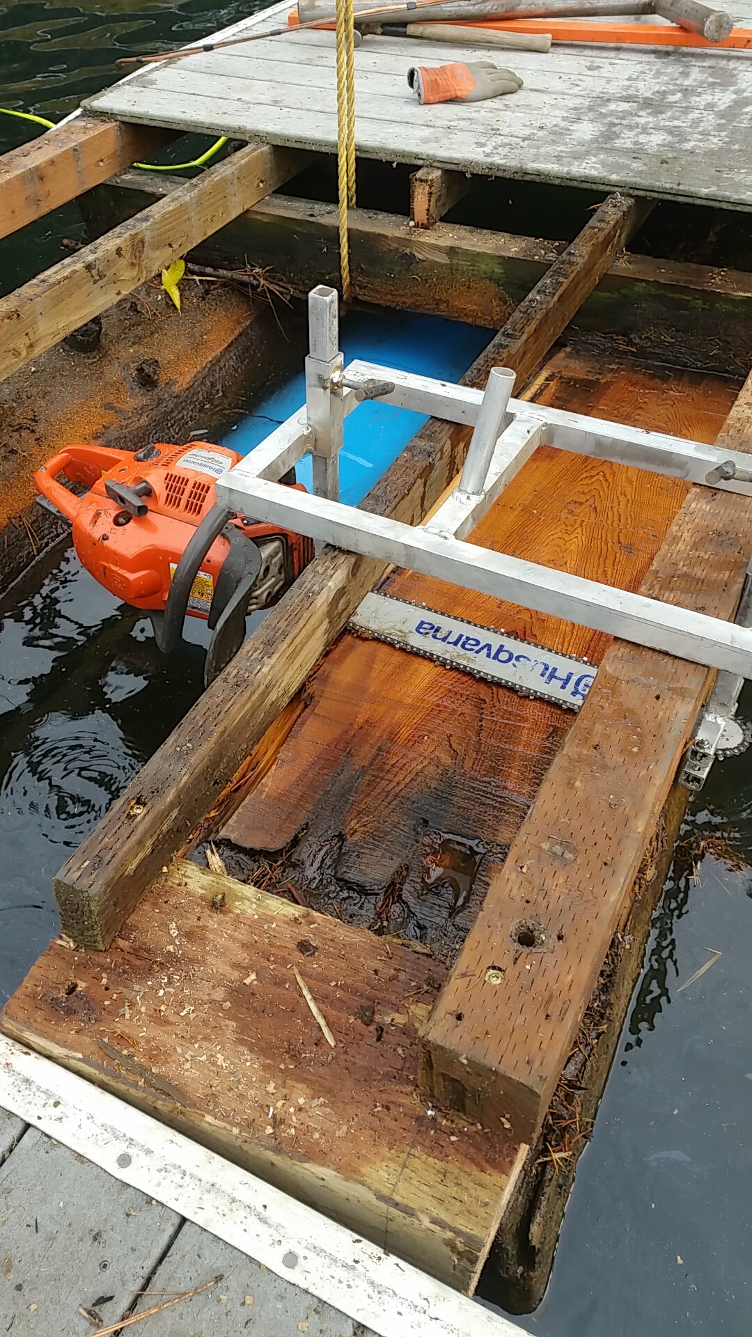 Dock Hinge Replacement