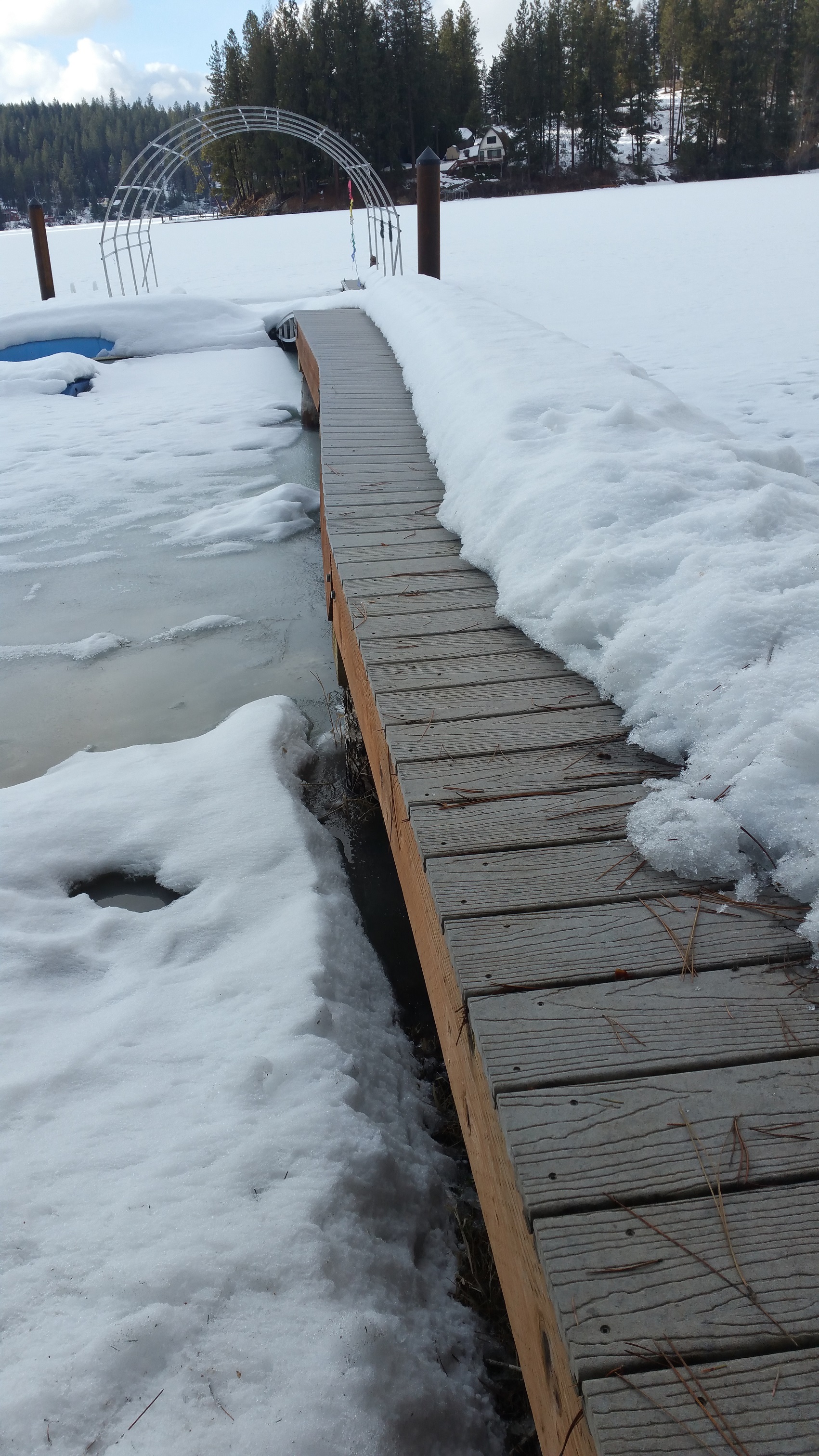 Ice Damage Dock